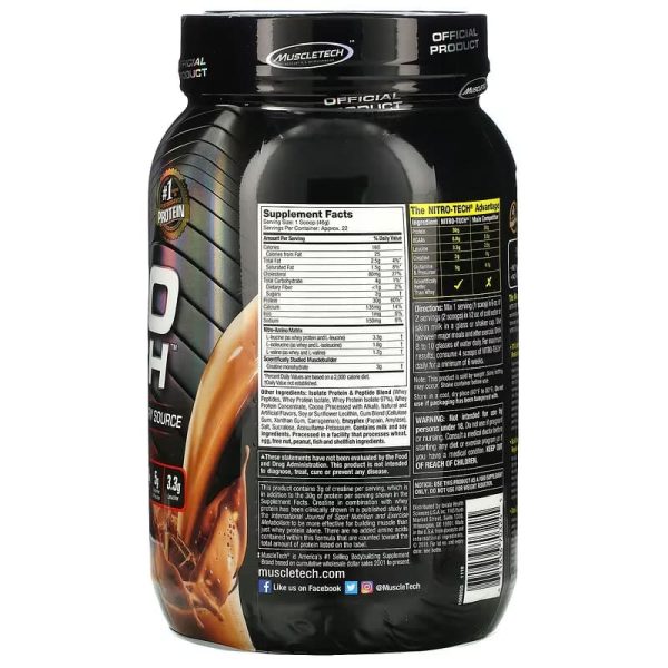 نیتروتک پرفورمنس ماسل تک (Muscletech Performance Series Nitro Tech) - تصویر 2