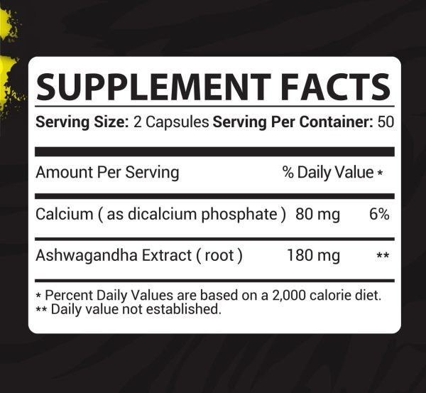 آشواگاندا تروفیول 100 تایی(Trufuel ASHWAGANDHA)