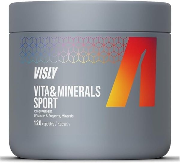 مولتی ویتامین مینرال اسپرت ویسلی120 کپسول(VISLY VITA & MINERALS SPORT)