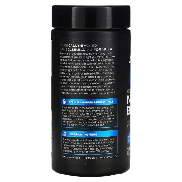 ماسل بیلدر پلاتینیوم ماسل تک (MUSCLETECH PLATINUM MUSCLE BUILDER) - تصویر 3