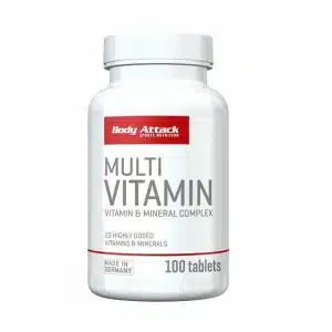 مولتی ویتامین بادی اتک 100 عددی ( BODY ATTACK MULTI VITAMIN)