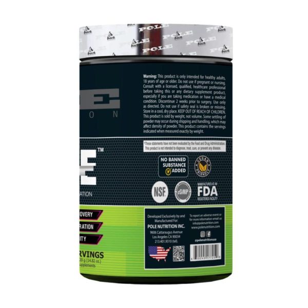بی سی ای ای استروک پل ناتریشن420گرم( Pole Nutrition Stroke BCAA) - تصویر 2