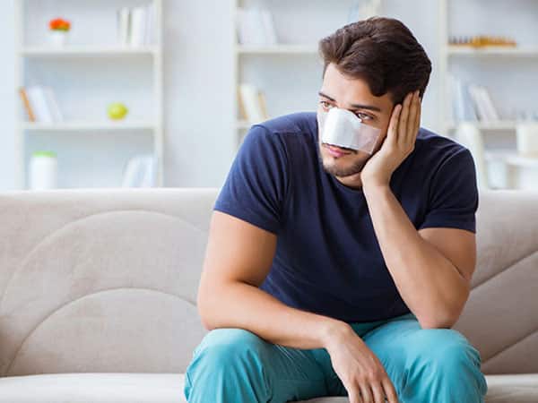 چند وقت بعد از عمل بینی می‌توان ورزش کرد؟
