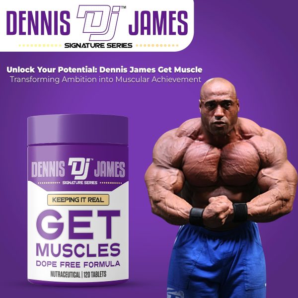 گت ماسل دنیس جیمز 120عددی( Dennis James GET MUSCLE) - تصویر 2