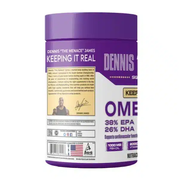 فیش اویل امگا 3 دنیس جمیز ۹0 کپسول (Dennis James Omega-3 Fish Oil) - تصویر 2