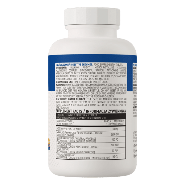 آنزیم گوارشی دایجستیو استروویت 90 تایی(DIGEZYME digestive enzymes) - تصویر 2