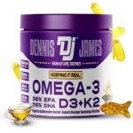 فیش اویل امگا3 دنیس جیمز 180عددی (Dennis James Omega-3 Fish Oil) - تصویر 3