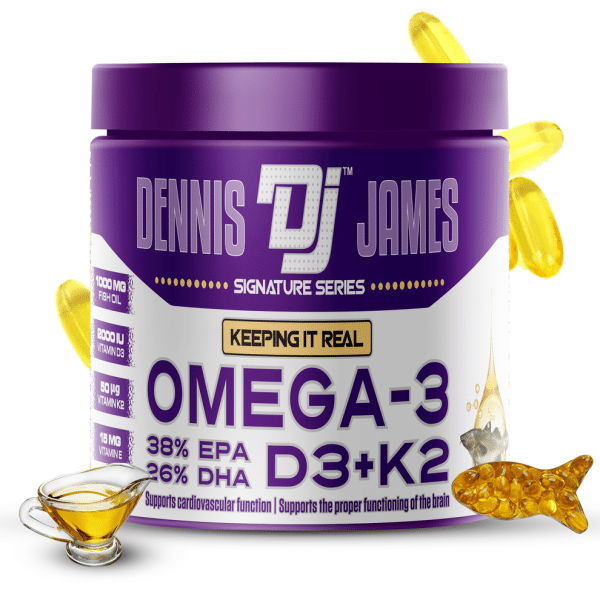 فیش اویل امگا3 دنیس جیمز 180عددی (Dennis James Omega-3 Fish Oil) - تصویر 3