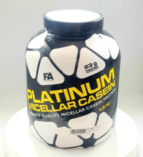 پروتئین کازئین میسلار فا  1.5کیلوگرم (PLATINUM MICELLAR CASEIN FA) - تصویر 2