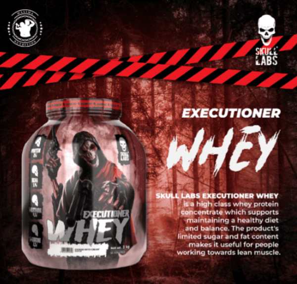 پروتئین وی اسکال لبز2کیلوگرم (Skull Labs protein whey Executioner) - تصویر 2
