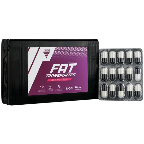 فت ترنسپورتر ترک نوتریشن 90 عدد (Trec FAT TRANSPORTER) - تصویر 1