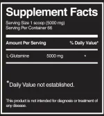 گلوتامین پودری لوکس330 گرم ( GLUTALOOX POWDER) - Image 2