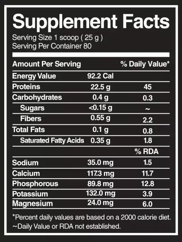 هیدرو وی لوکس 2کیلوگرم (LOOX HYDROLYZED WHEY) - تصویر 2