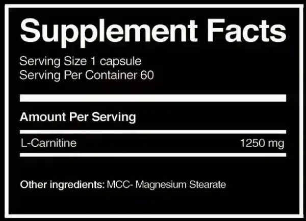ال کارنیتین لوکس 60عدد(LOOX L-CARNITINE) - تصویر 2