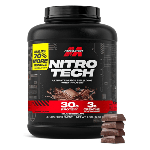 وی گلد نیتروتک ماسل تک 1.8کیلوگرم (MuscleTech Nitro Tech Whey Protein)