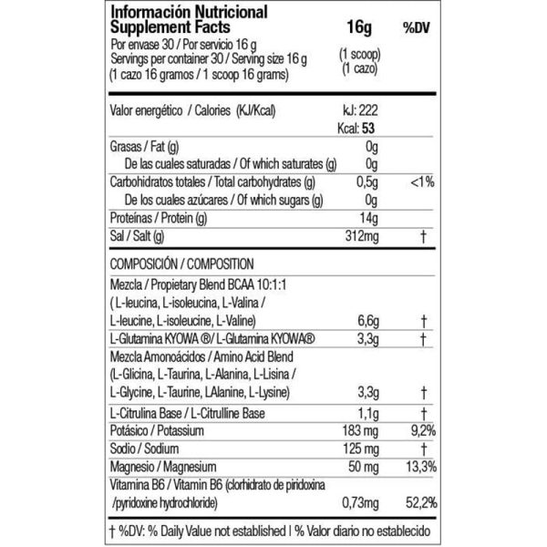 بی سی ای ای+گلوتامین+سیترولین زومادلبز 480گرم (ZOOMAD LABS CARE TAKER) - تصویر 2