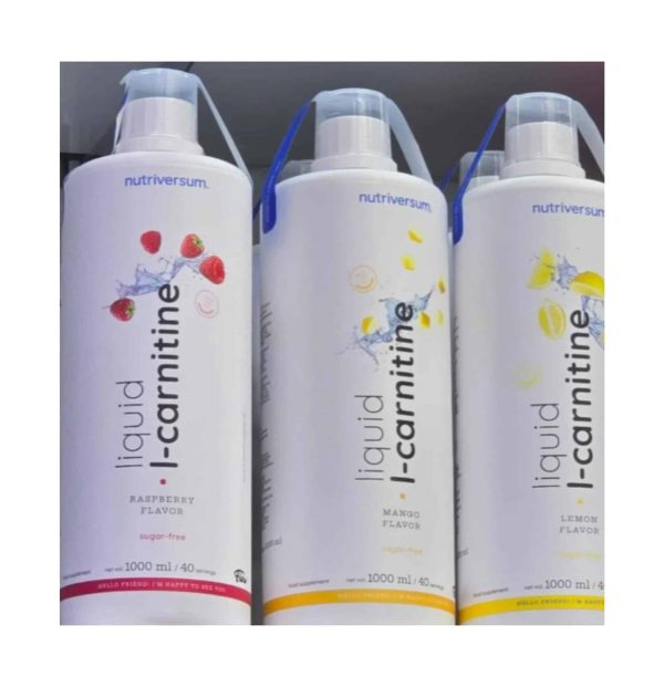 ال کارنیتین مایع ناتریورسام۱000میلی‌لیتر  (Nutriversum Flow L-Carnitine Liquid) - تصویر 1