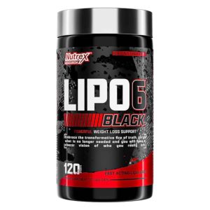چربی سوز لیپو 6 بلک ناترکس 120عدد (Nutrex Lipo 6 Black)