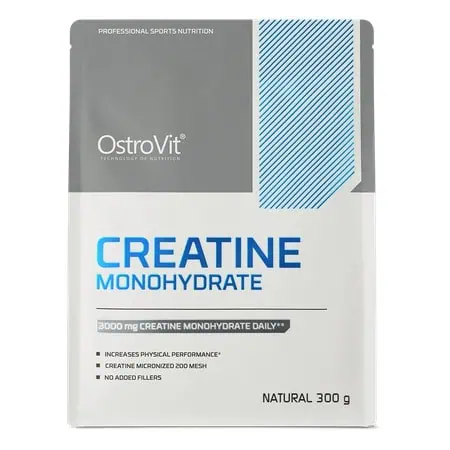 کراتین مونوهیدرات استروویت 300گرم (OstroVit CREATINE MONOHYDRATE)