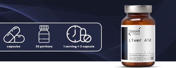 مکمل لیور اید استروویت 90عددی (Ostrovit LIVER AID) - تصویر 2