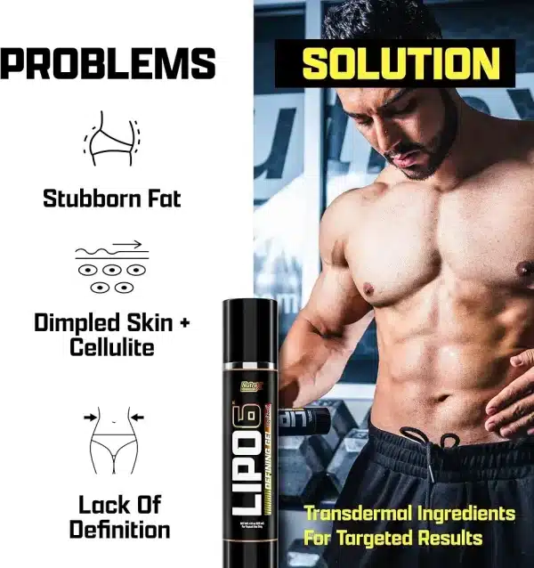 ژل چربی سوز لیپو 6 ناترکس 120میلی‌لیتر (Nutrex Lipo6 Defining Gel) - تصویر 3