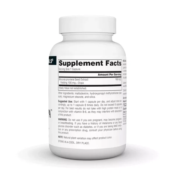 دوپامین موکونا 120عددی (MUCUNA DOPA) - تصویر 2