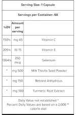 گلد لیور ساپورت کوین لورون 60عدد (Kevin Levrone Gold Liver Support) - Image 2