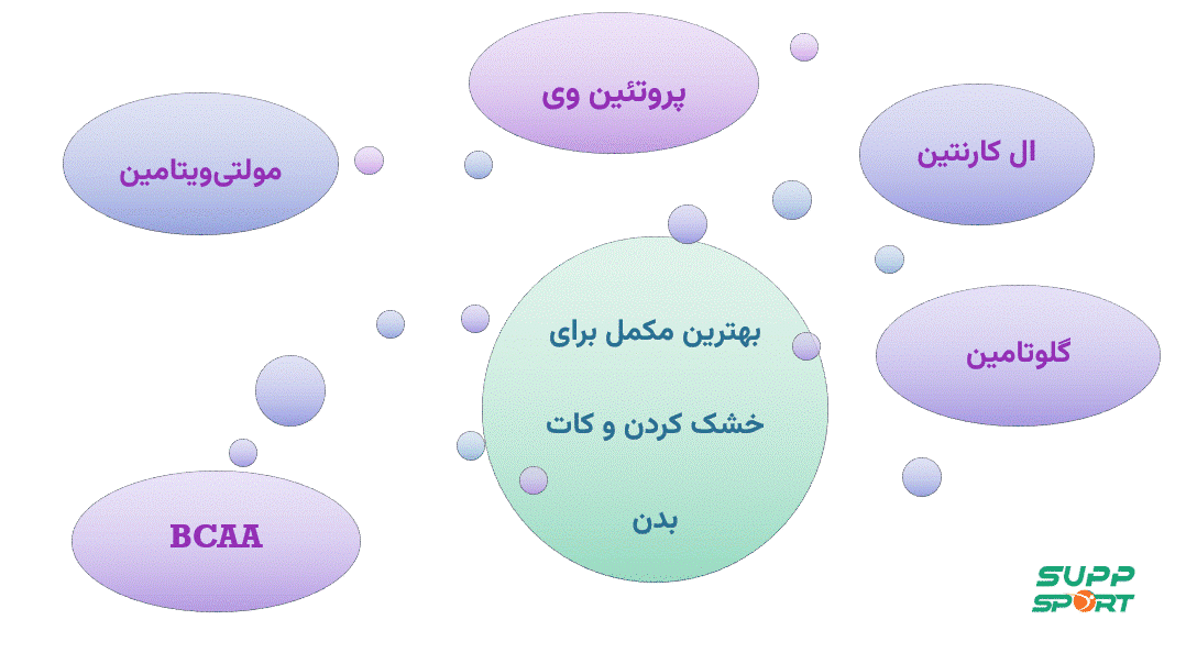 بهترین مکمل برای خشک کردن و کات بدن