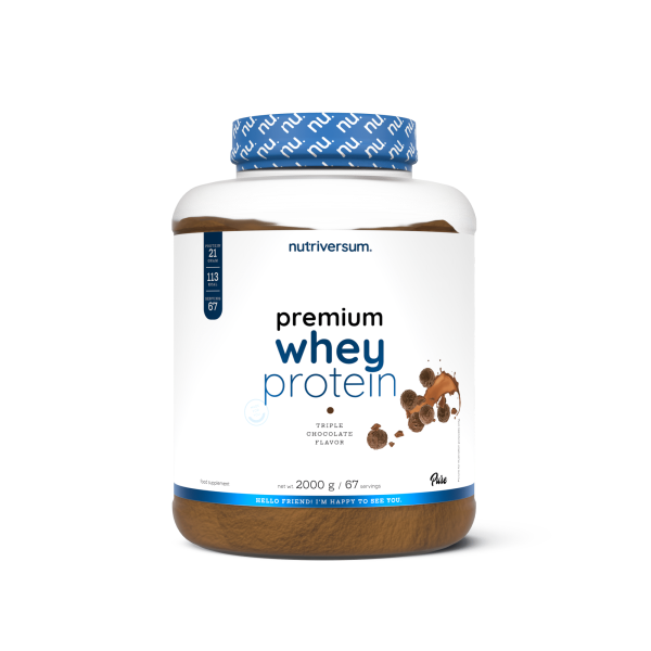 وی پروتئین پریمیوم ناتریورسام 2کیلوگرم (Nutriversum premium whey protein)