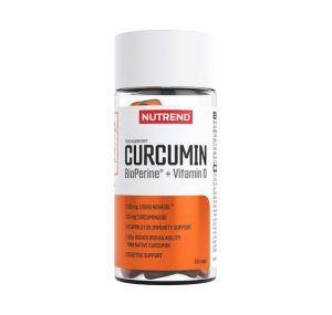 کورکومین +بیوپرین+ ویتامین دی ناترند60عددی (NUTREND Curcumin+Bioperine+Vitamin D)
