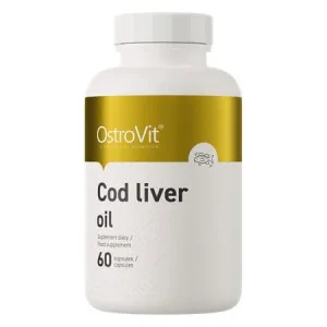 روغن جگر ماهی کاد استروویت 60عدد (OstroVit Cod Liver Oil)