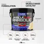 گینر آنابولیک ماسل فیول یو اس ان 4کیلوگرم (USN MUSCLE FUEL ANABOLIC) - Image 2