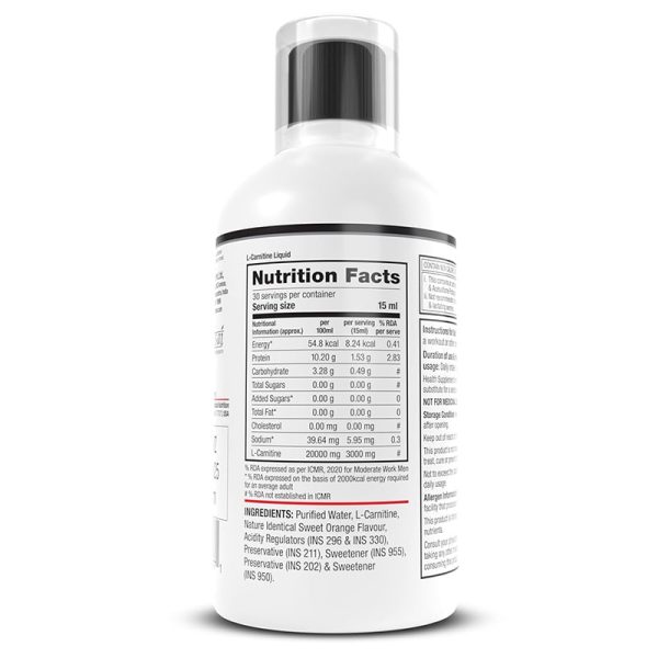 ال کارنیتین مایع 3000 لابرادا 450میلی لیتر (Labrada L-Carnitine) - تصویر 2