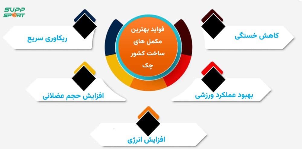 مزایای بهترین مکمل های ساخت کشور چک