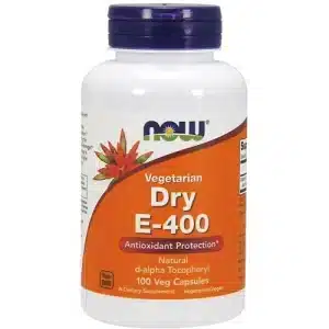 ویتامین ای ناو 100 عددی (NOW Vegetarian Dry E-400)