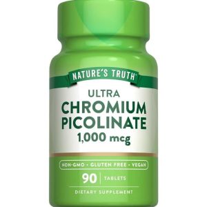 کرومیوم پیکولینات نیچرز تروث ۹۰ عدد (Nature’s Truth Ultra Chromium Picolinate)