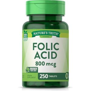 فولیک اسید نیچرز تروث 250عدد (Nature’s Truth Folic Acid)