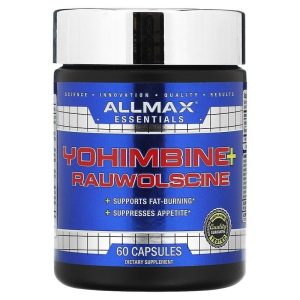 یوهیمبین راوولسین آلمکس 60عدد (ALLMAX Yohimbine Rawolsin)