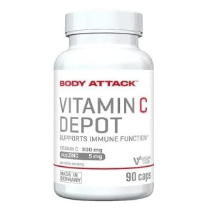 ویتامین سی بادی اتک 90عدد (BodyAttack Vitamin C Depot)