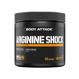 ال آرژنین شوک بادی اتک 180عدد (BODYATTACK Arginine Shock)