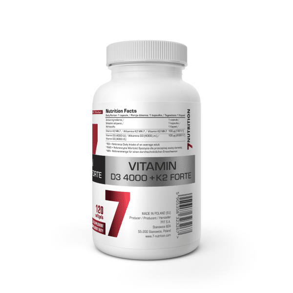 ویتامین دی3 + کا2 سون نوتریشن 120عددی (7Nutrition Vitamin D3+K2MK7) - تصویر 2