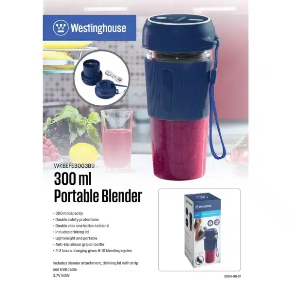 شیکر شارژی قابل حمل وستینگ هاوس (Westinghouse M-wkbefe3003) - تصویر 2