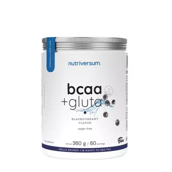 بی سی ای ای + گلوتامین ناتریورسام ۳۶۰گرم (Nutriversum bcaa + gluta)