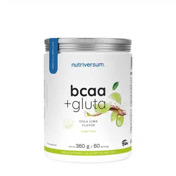 بی سی ای ای + گلوتامین ناتریورسام ۳۶۰گرم (Nutriversum bcaa + gluta)