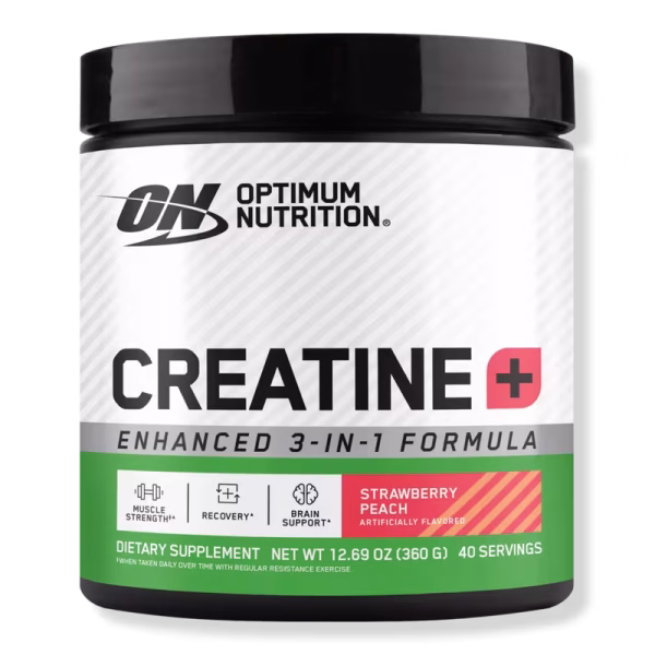 کراتین ترکیبی 3در1 اپتیموم نوتریشن 360گرم (ON Creatine+ Enhanced 3 in 1 Formula)