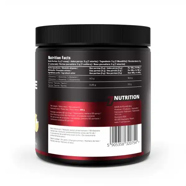 گلوتامین سون نوتریشن 300گرم (7Nutrition Glutamine) - Image 2