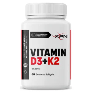 ویتامین دی3+کی2 ایکس پی ان 60عدد (XPN VITAMIN D3+K2)